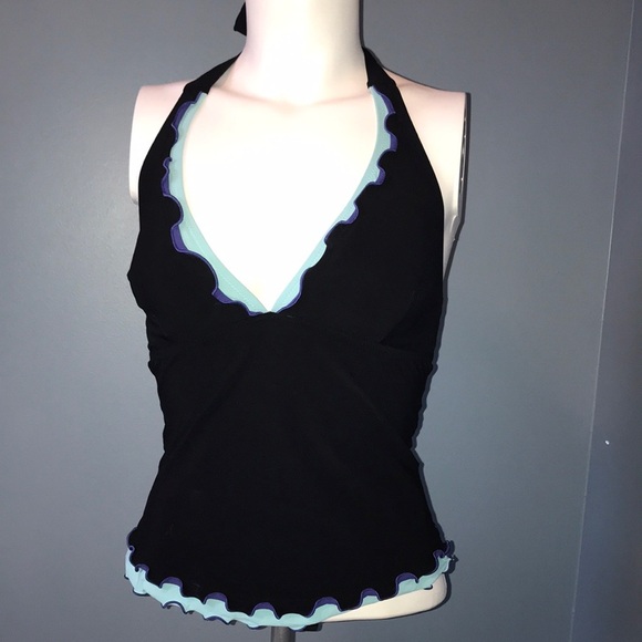 Profile by Gottex Ruffle Tankini Swim Top size 6 - Picture 2 of 6